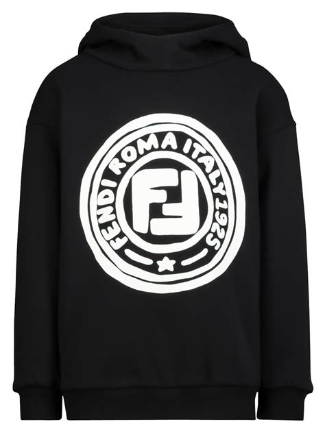 fendi black tee|black Fendi hoodie.